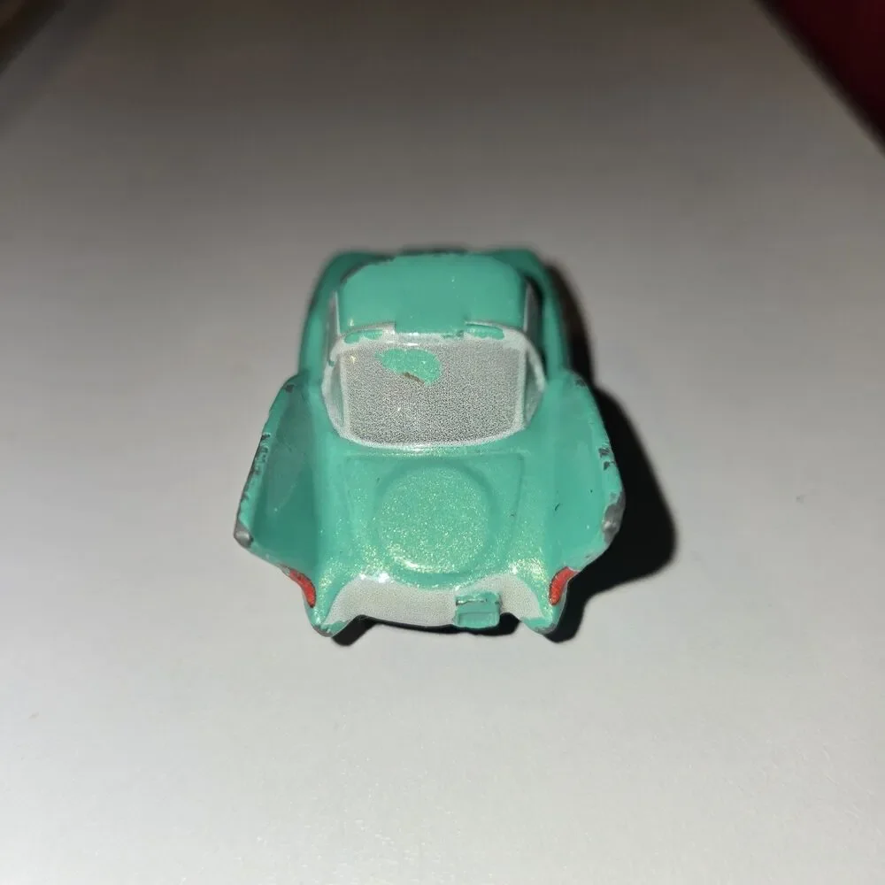 Disney Pixar Cars Flo Mini Racers Teal Diecast Radiator Springs Mattel